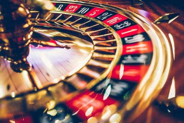 Live roulette table with professional dealer and betting interface